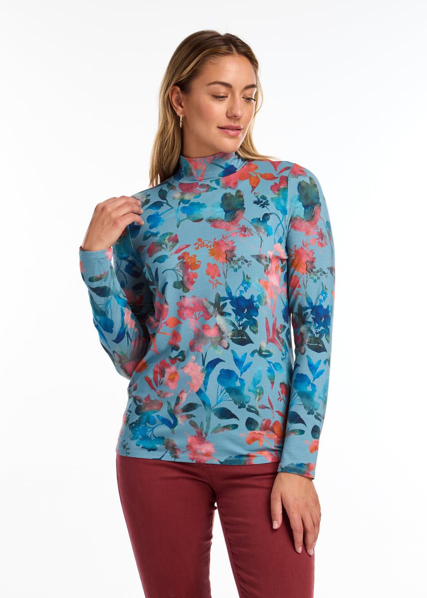 FDJ L/S Mock Neck Top 3311756 – Gadsbys Clothing Co & BRAE FDJ L/S Mock Neck Top 3311756 – Gadsbys Clothing Co & BRAE