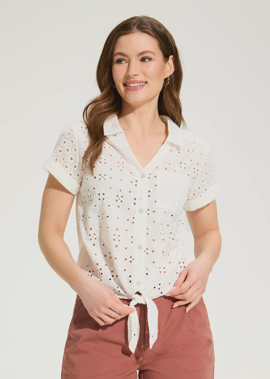 FDJ Eyelet Top