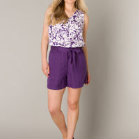 Zahara Linen Short