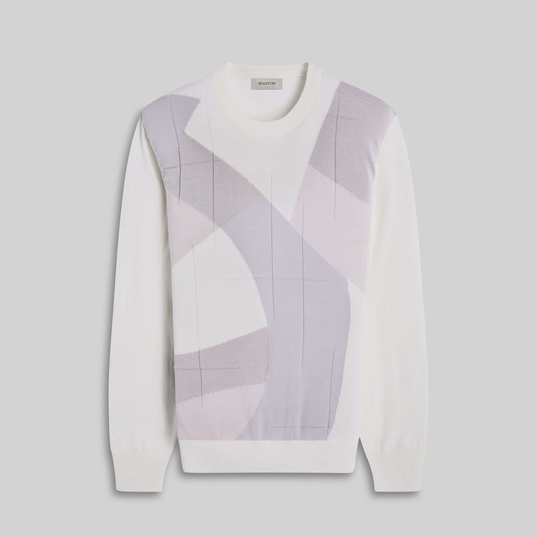 Argyle Cotton Silk Sweater