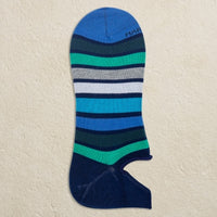 Bellagio Stripe Sneaker Socks