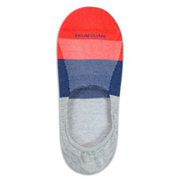 Colour Blocking No Show Socks