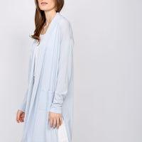 Drop Shoulder Long Sleeve Cardigan