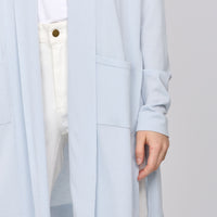 Drop Shoulder Long Sleeve Cardigan