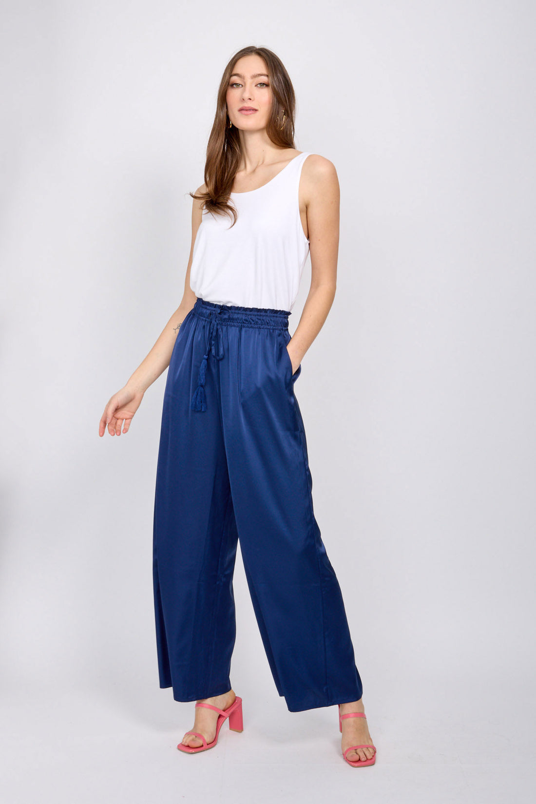 Emproved Sateen Pull On Pant