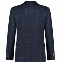 Check Stretch Blazer