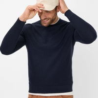 Rick Honeycomb Crew Sweater 4108