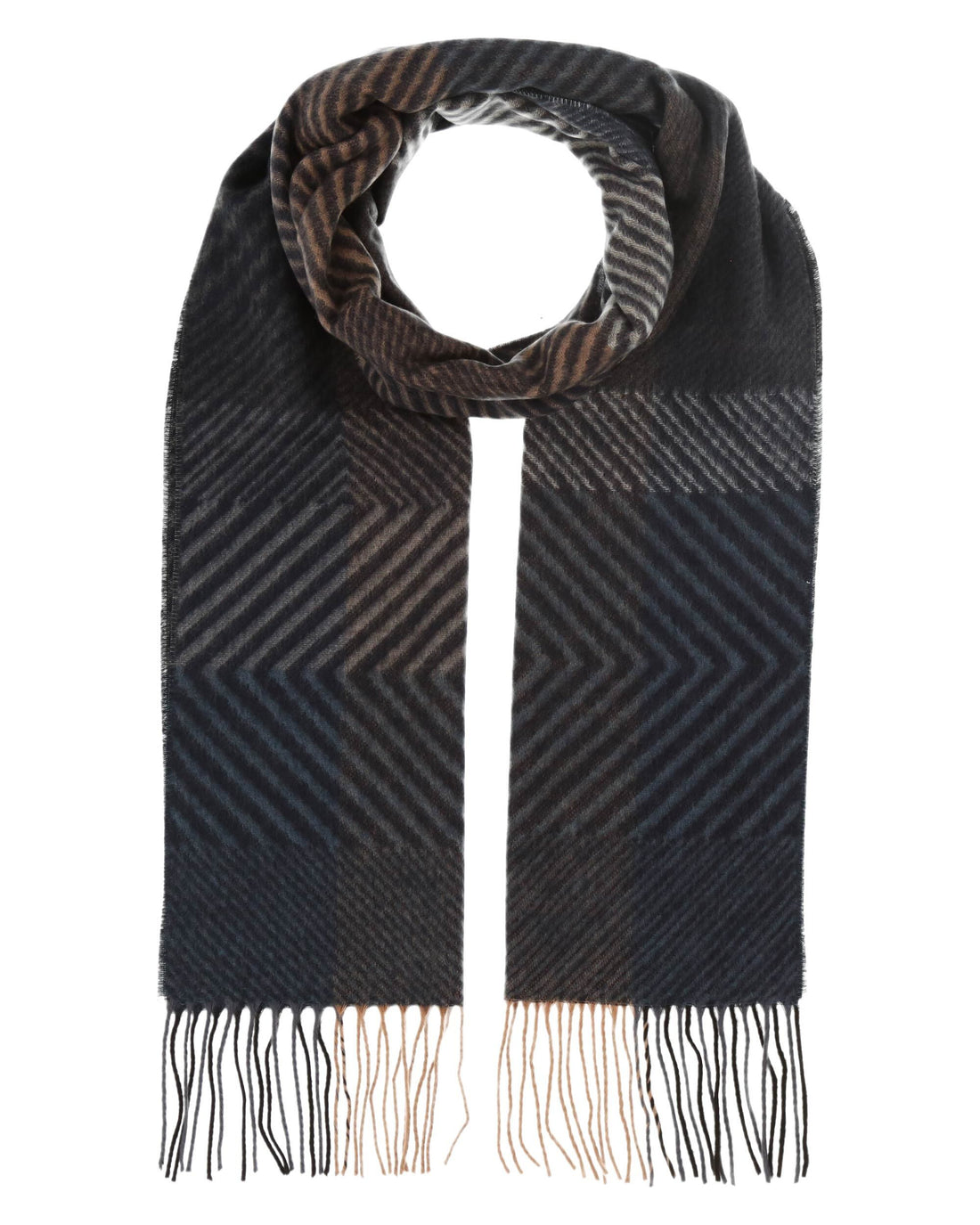 Zig Zag Chevron Cashmink Scarf