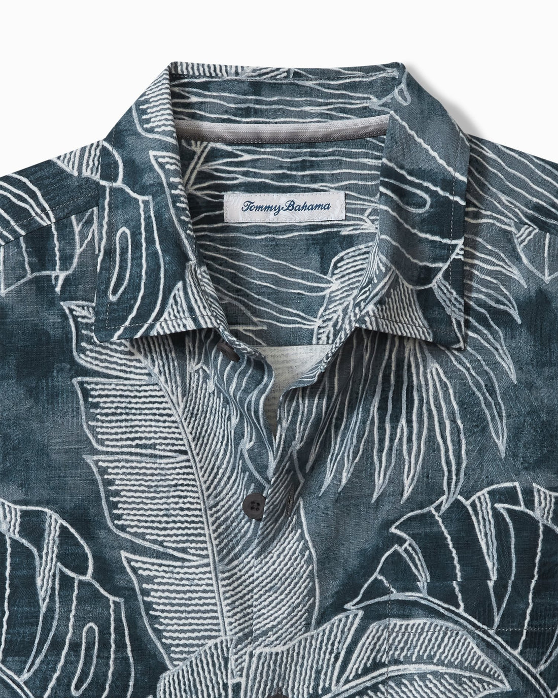 Vine Lines Silk Camp Shirt