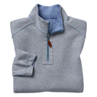 Reversible Quarter-Zip Sweater