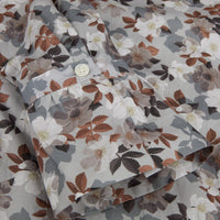 Darya Grey Floral Blouse