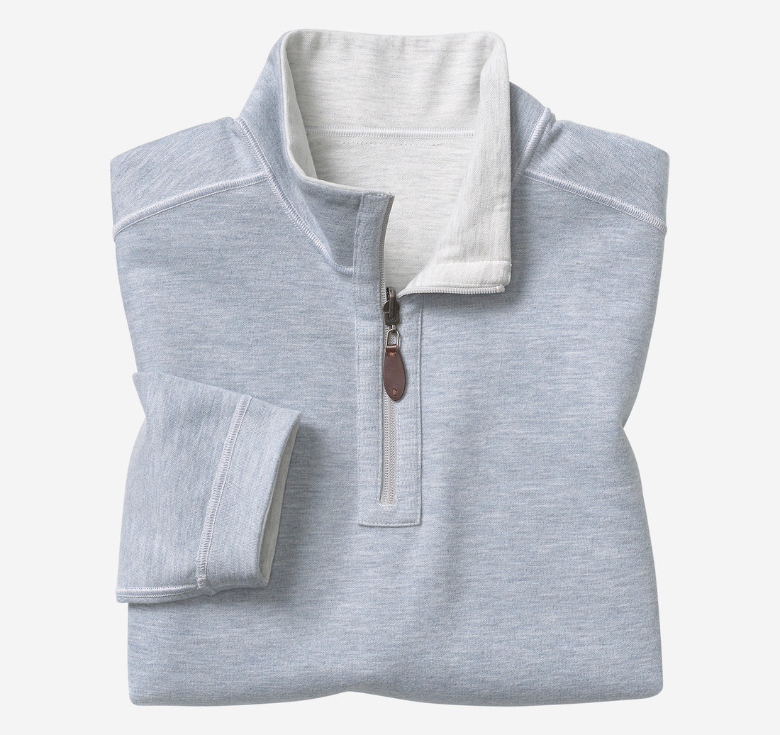 Reversible Quarter-Zip Sweater