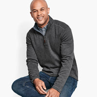 Reversible Quarter-Zip Sweater