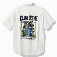 Club Scene Silk Camp Shirt