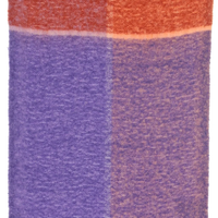 Large Colourblock Boucle Scarf