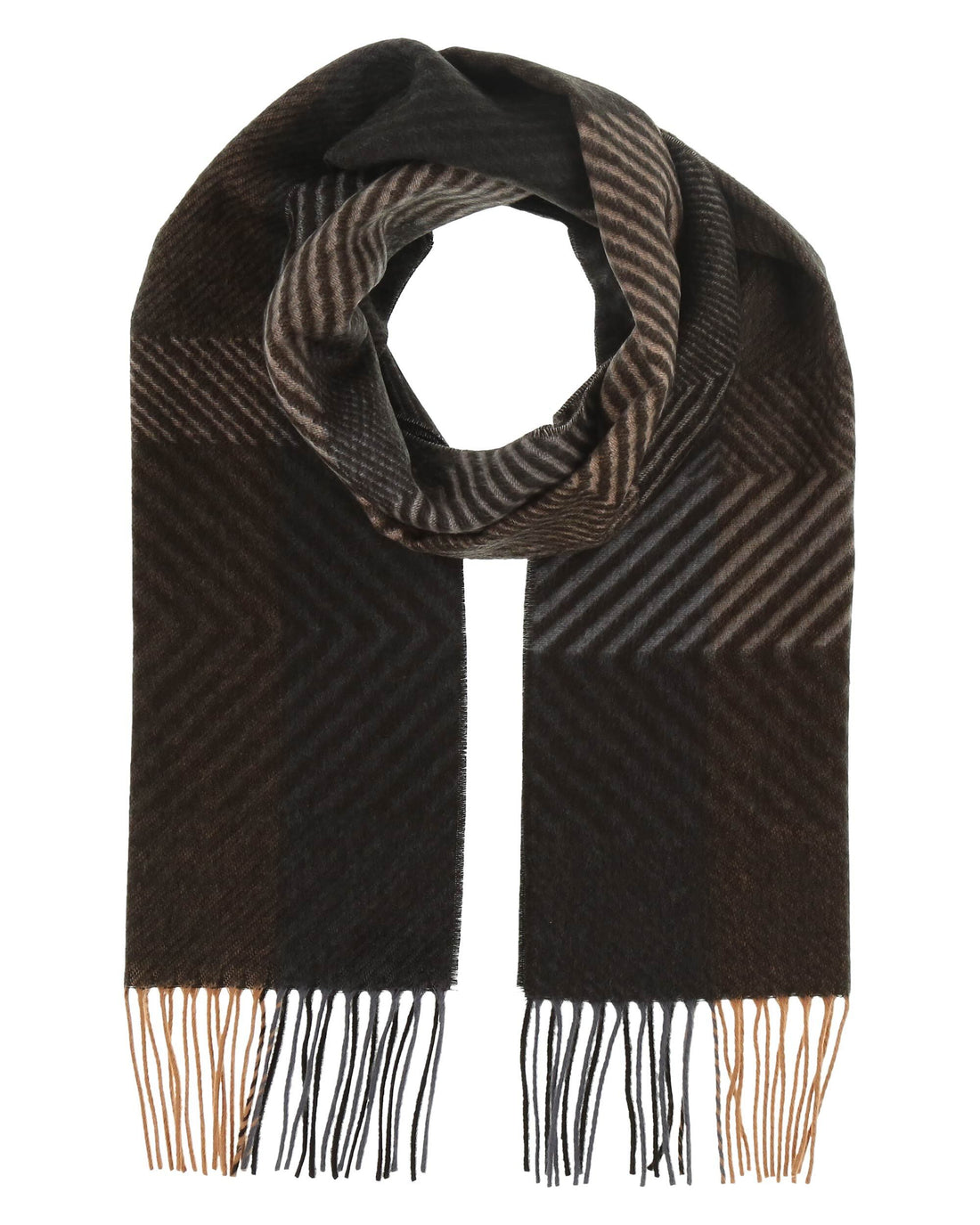 Zig Zag Chevron Cashmink Scarf