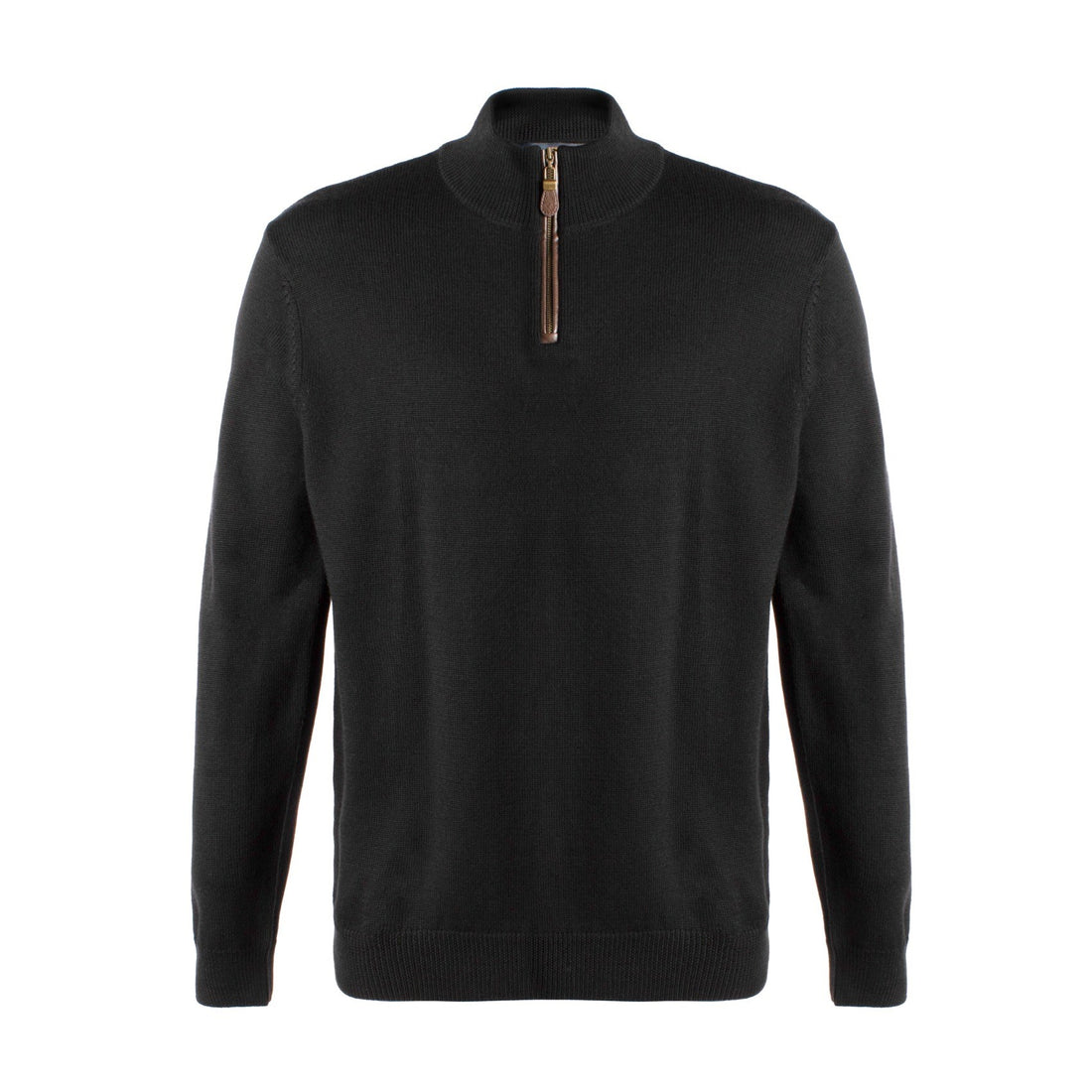 Merino Wool 1/4 Zip Sweater