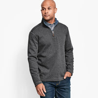 Reversible Quarter-Zip Sweater