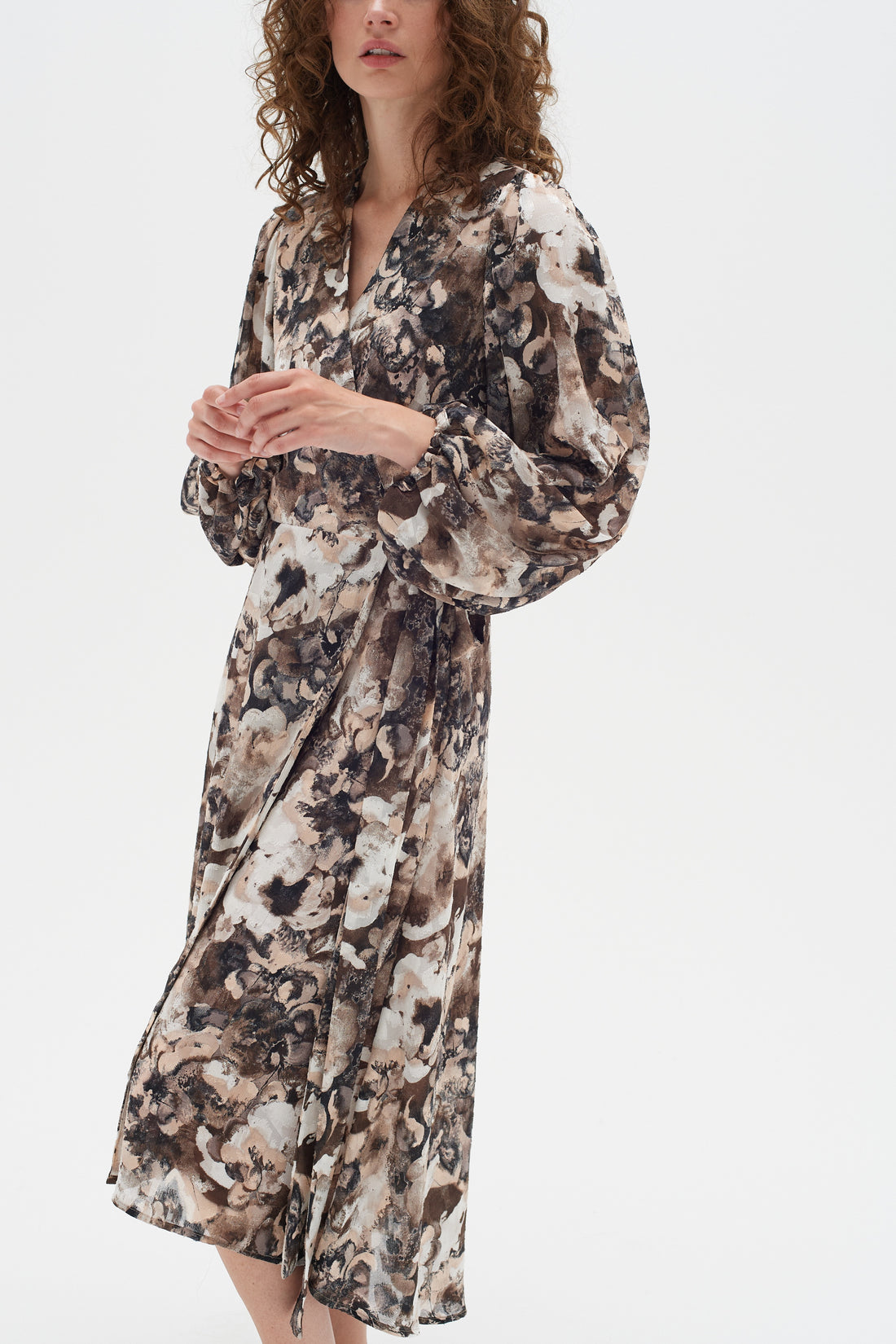 Basira Wrap Dress