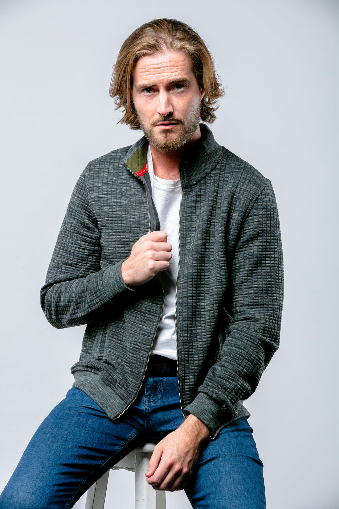 Brixton Full Zip Sweater