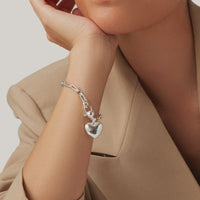 Puffy Heart Bracelet