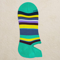 Multi Stripe Sneaker Socks