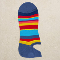 Multi Stripe Sneaker Socks