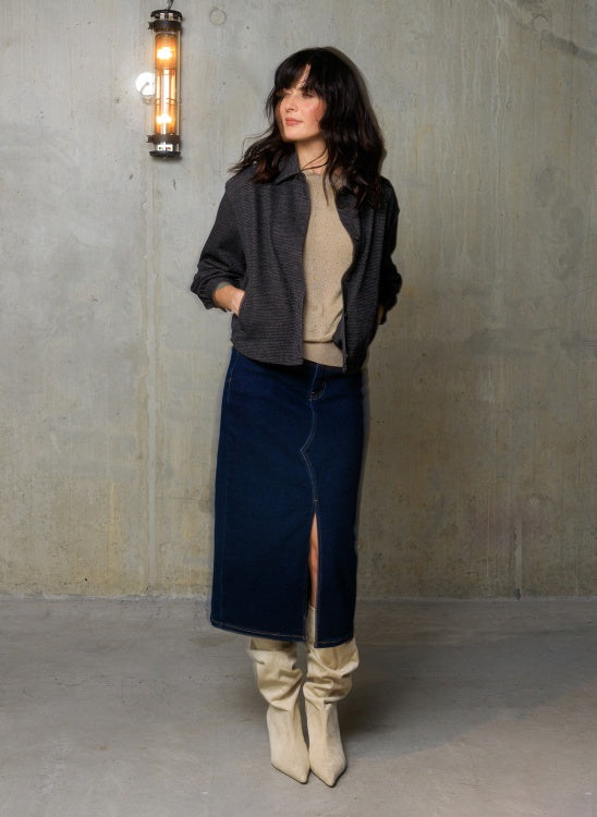 Barbara Denim Skirt