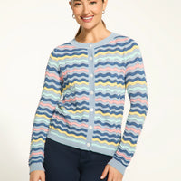 FDJ Wave Stitch Cardigan