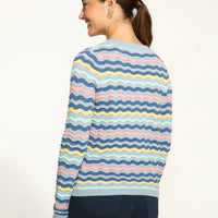 FDJ Wave Stitch Cardigan