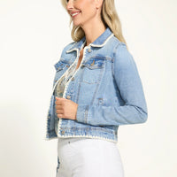 FDJ Crochet Trim Jacket