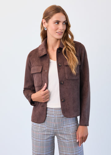 FDJ Faux Suede Jacket