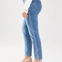 Pull On Pearl Ankle Denim