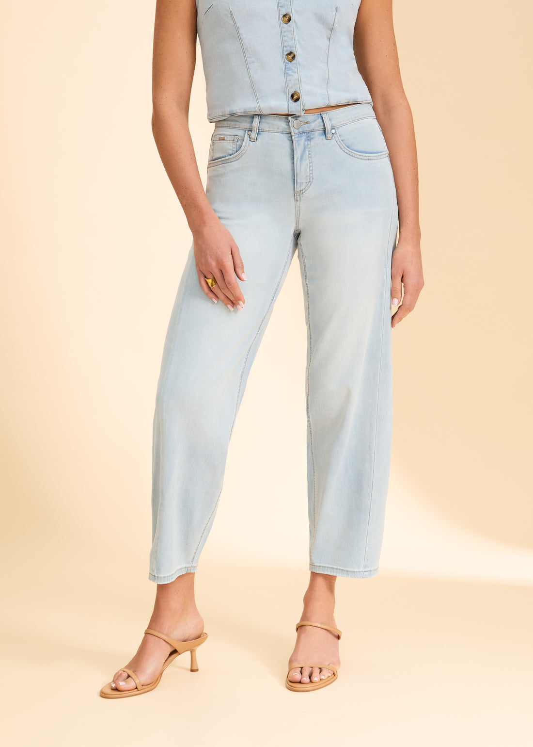 FDJ Barrel Leg Denim