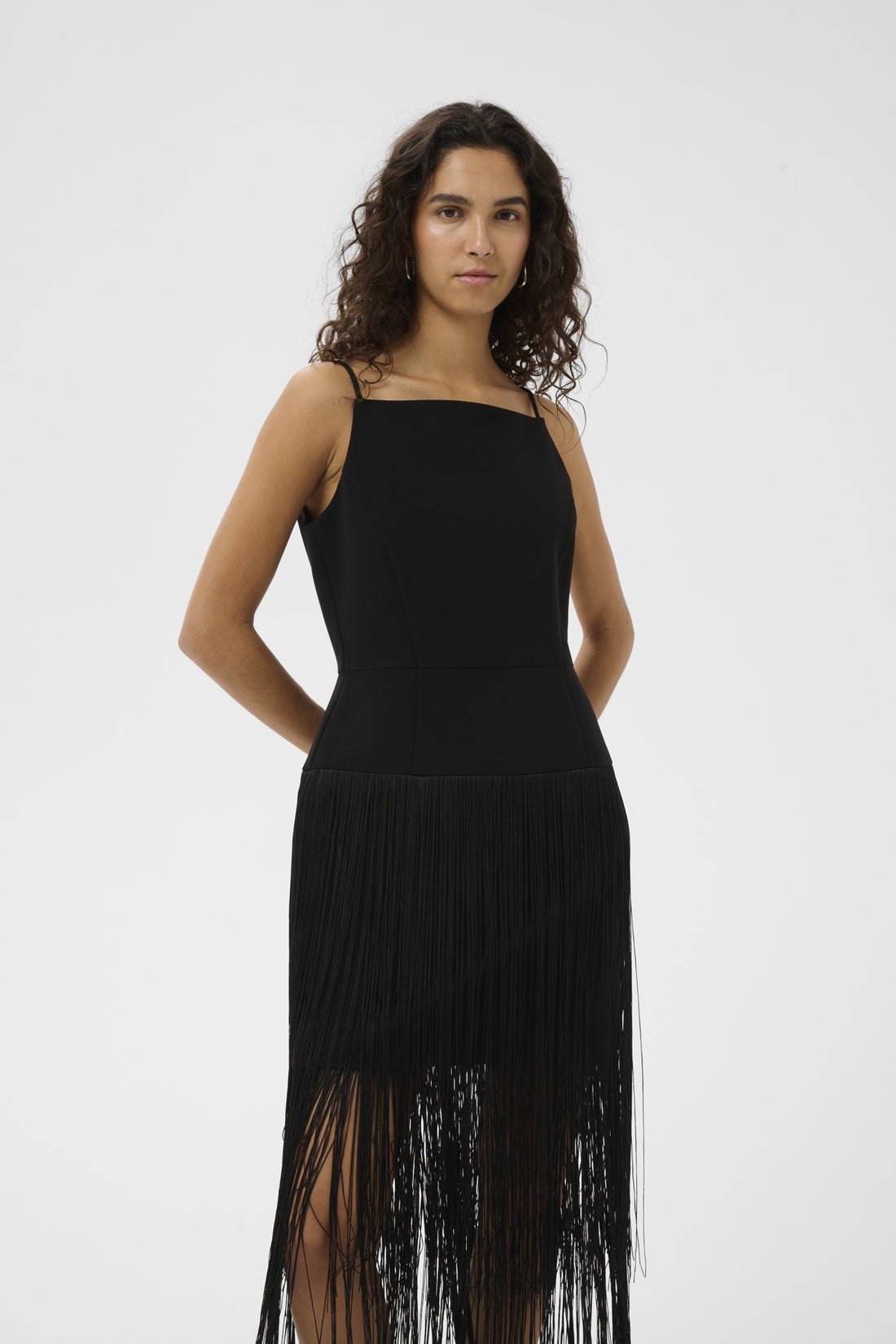 Charleene Fringe Dress