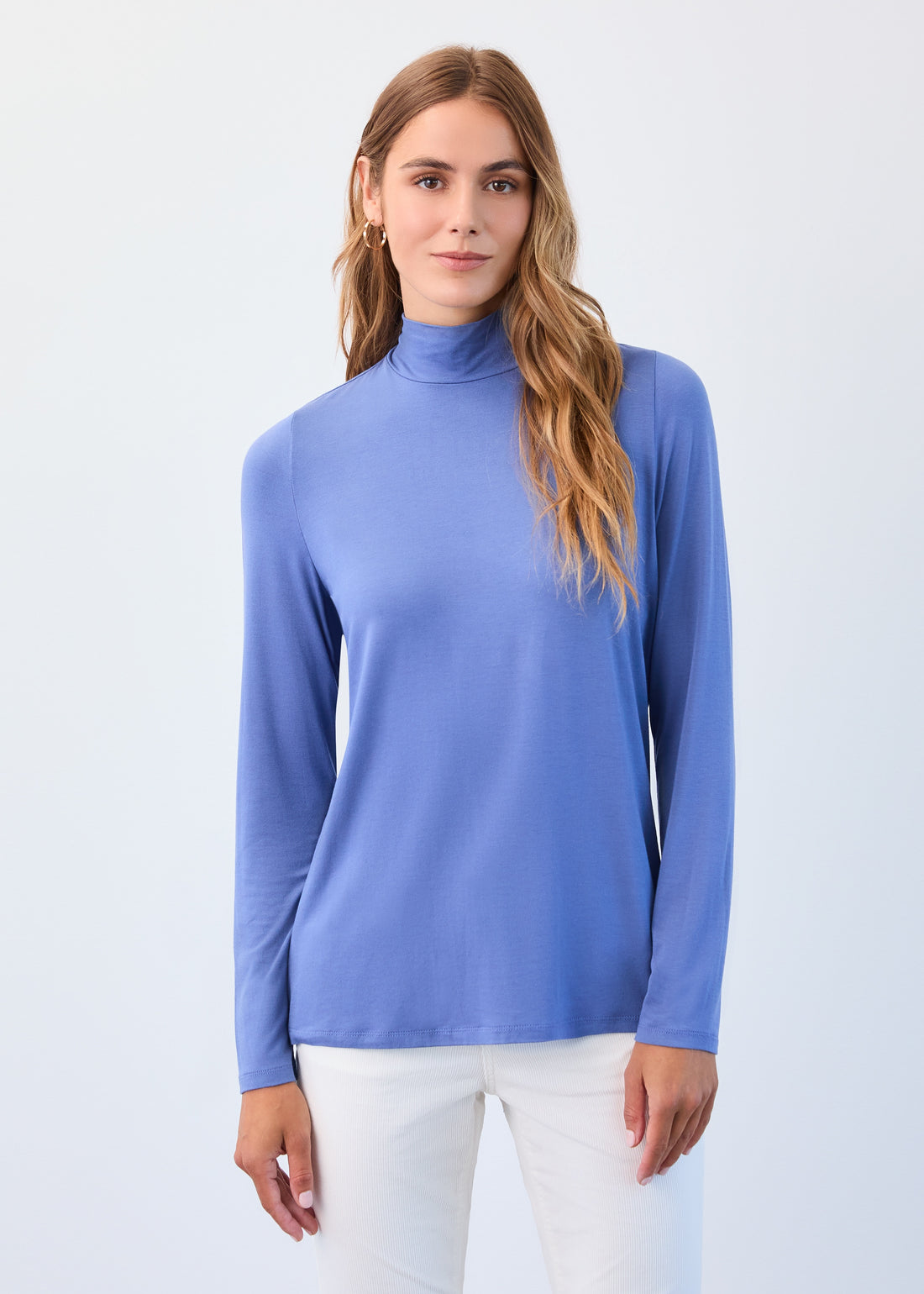 FDJ L/S Mock Neck Top 3056756