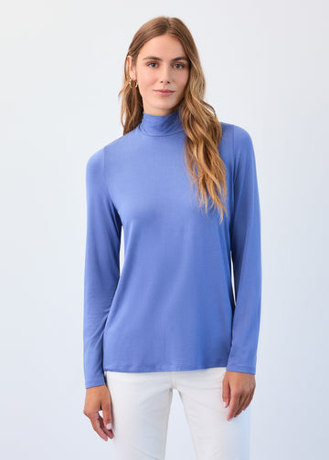 FDJ L/S Mock Neck Top 3056756