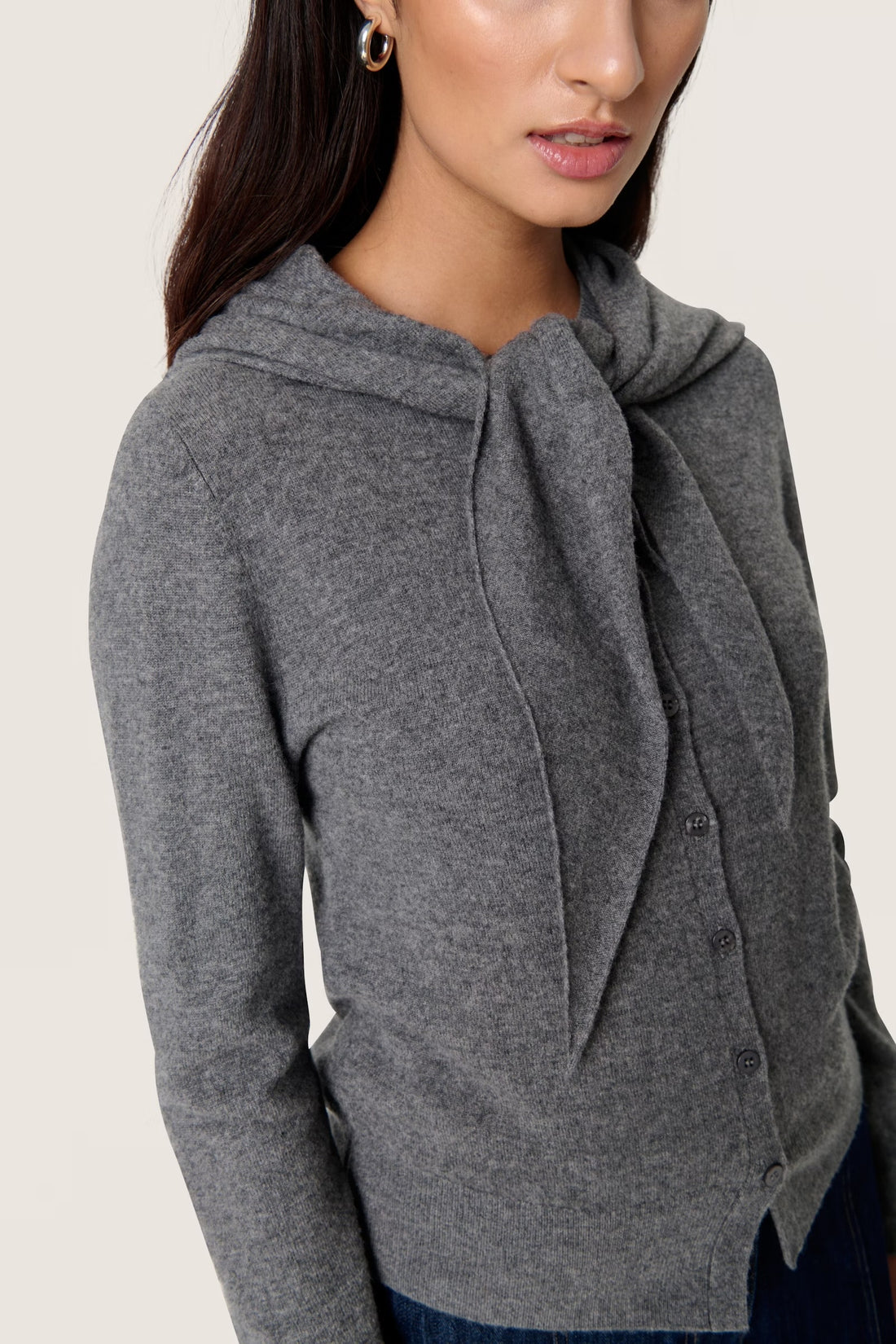 Molina Scarf Cardigan