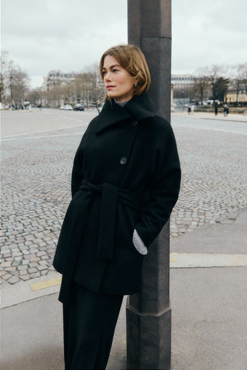 Yunah Collar Coat