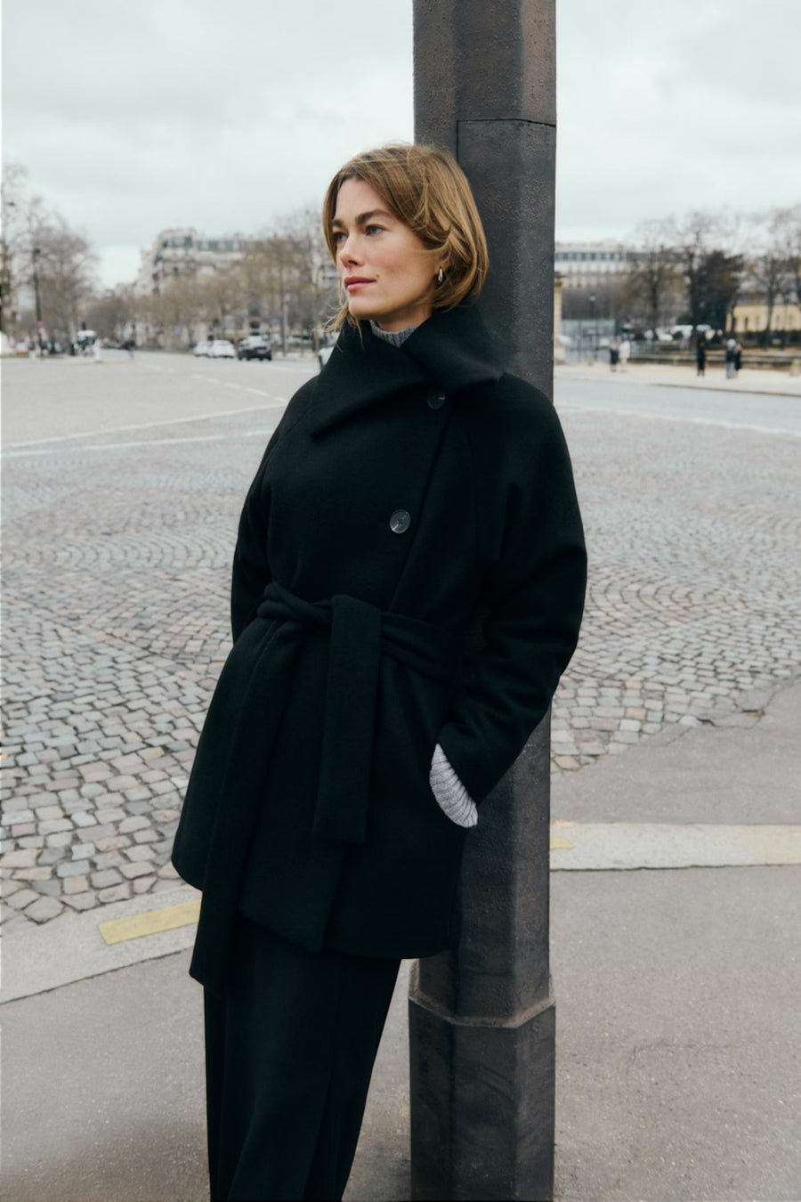 Yunah Collar Coat