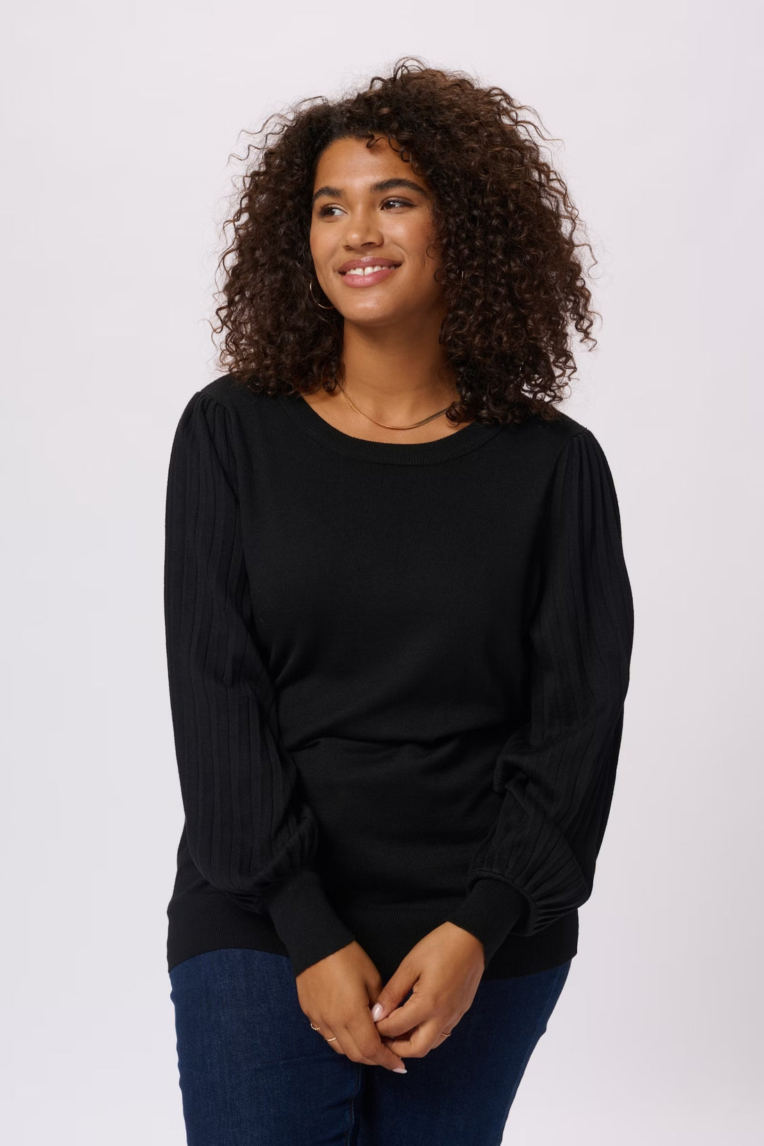 Cloni 3/4 Knit Pullover