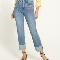 Suzanne Cuffed Crop Denim 6905809