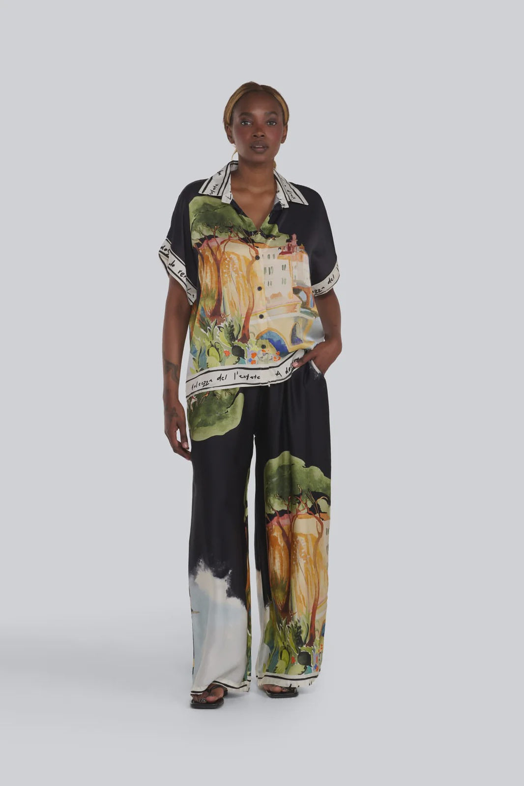 JL Italy Silk Pant