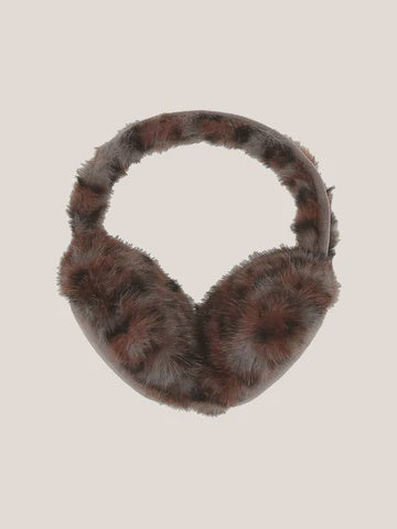 Leopard Faux Fur Ear Muffs