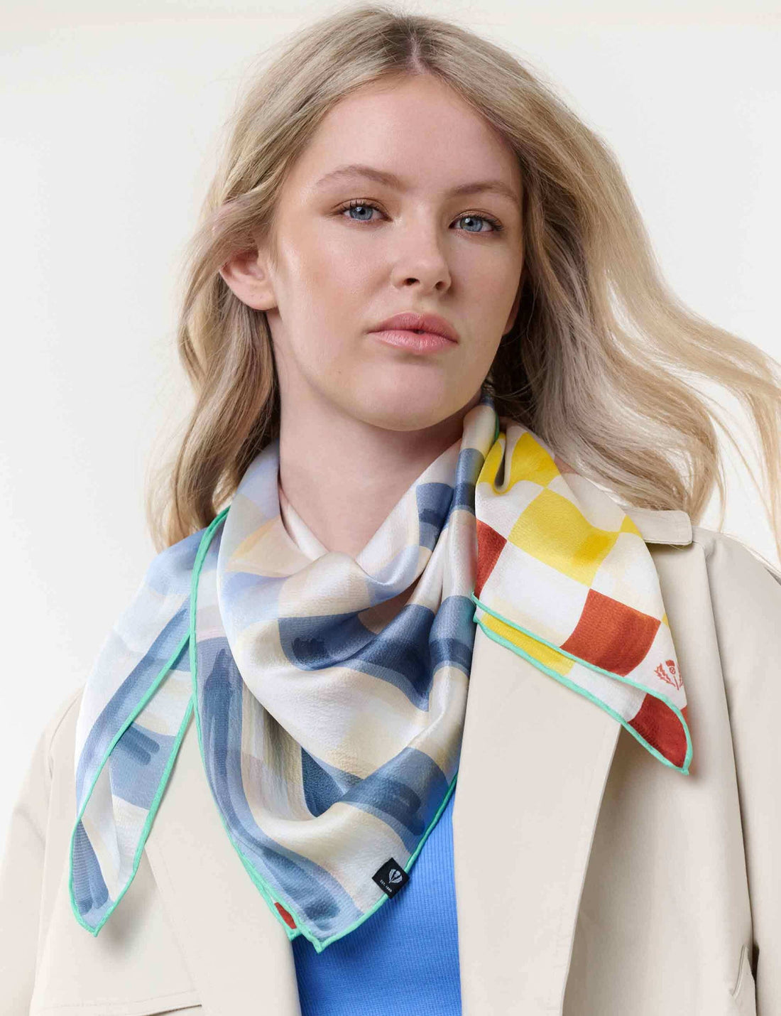 Maritime Silk Scarf