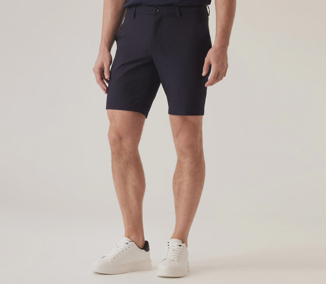 Oasis Seersucker Bermuda Short