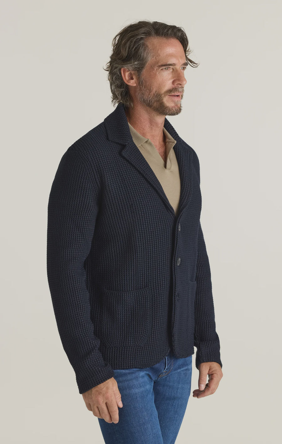 Birch Knit Cardi-Blazer