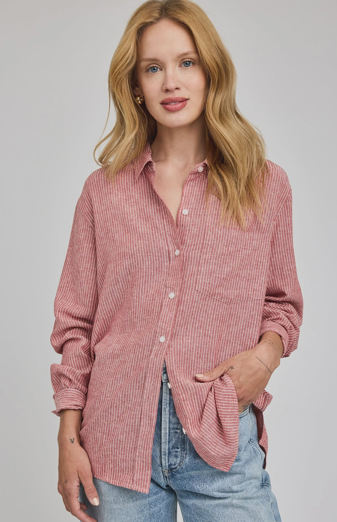 Dominique Linen Shirt