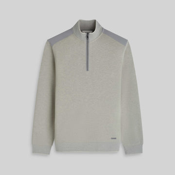 Bugatchi Melange 1/4 Zip Sweater