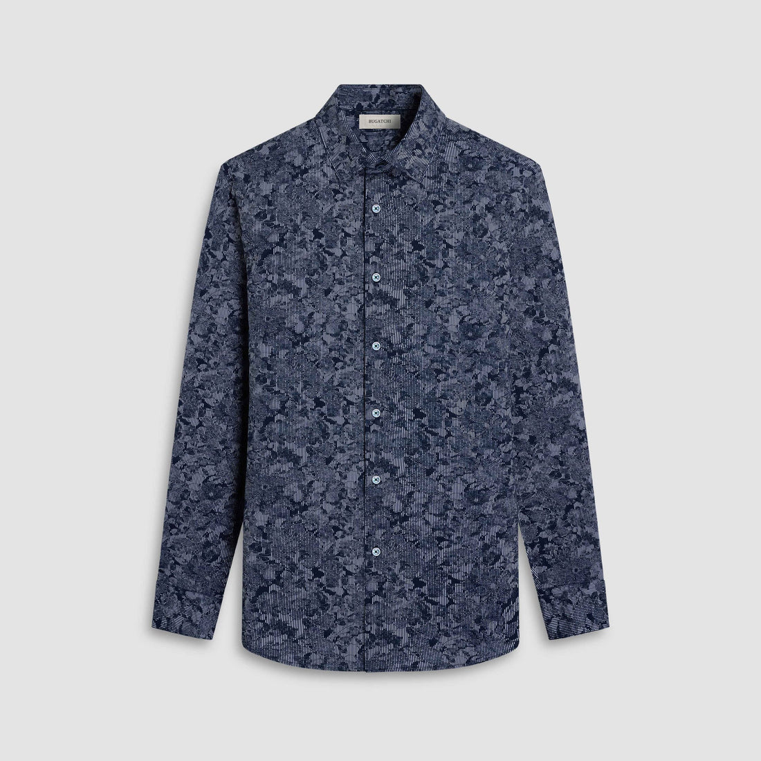 James Striped Floral Shirt